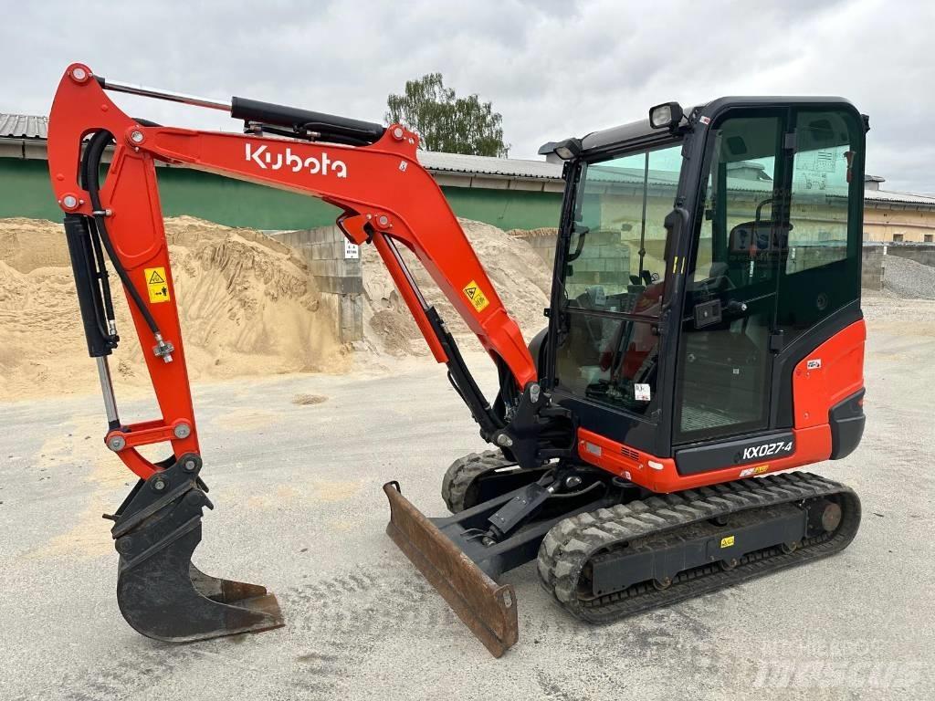 Kubota kx 027-4 Мини-экскаваторы