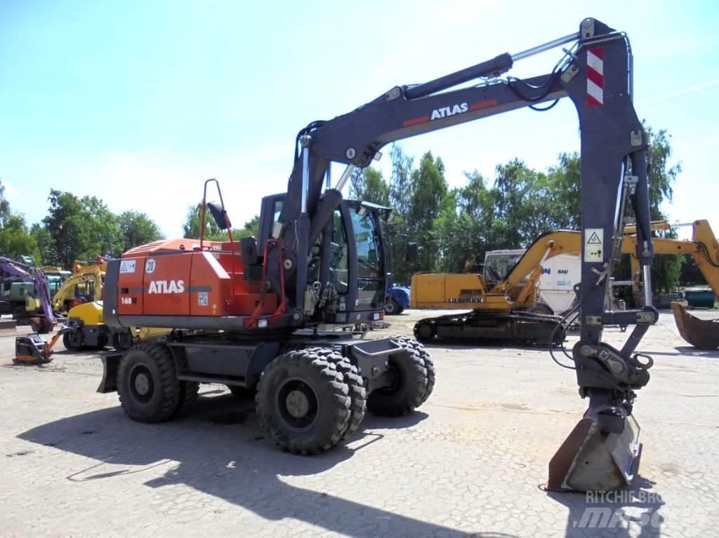 Atlas 160 W Колёсные экскаваторы