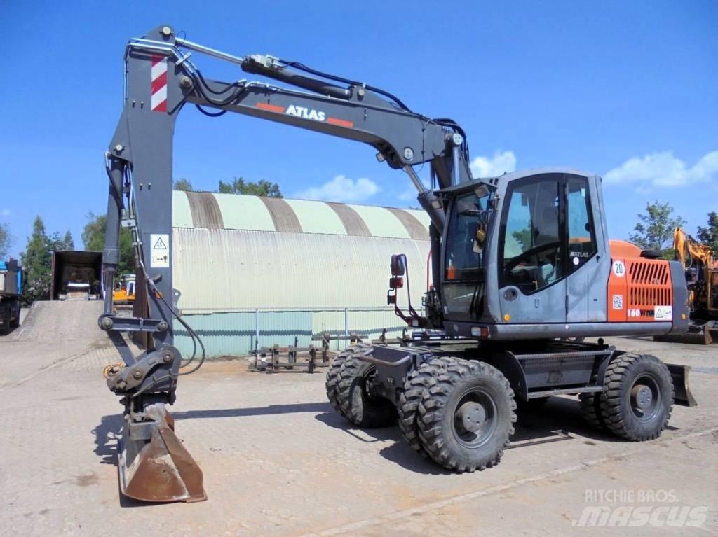 Atlas 160 W Колёсные экскаваторы