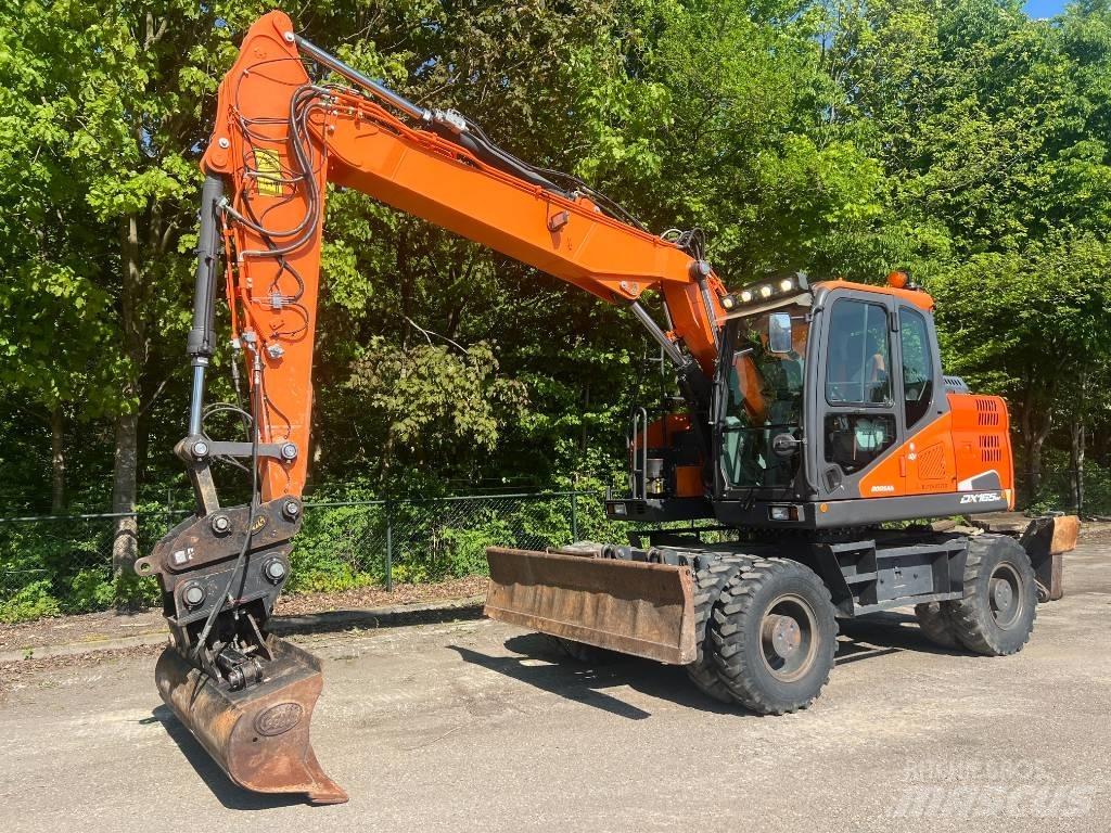 Doosan DX 165 W-5 Колёсные экскаваторы