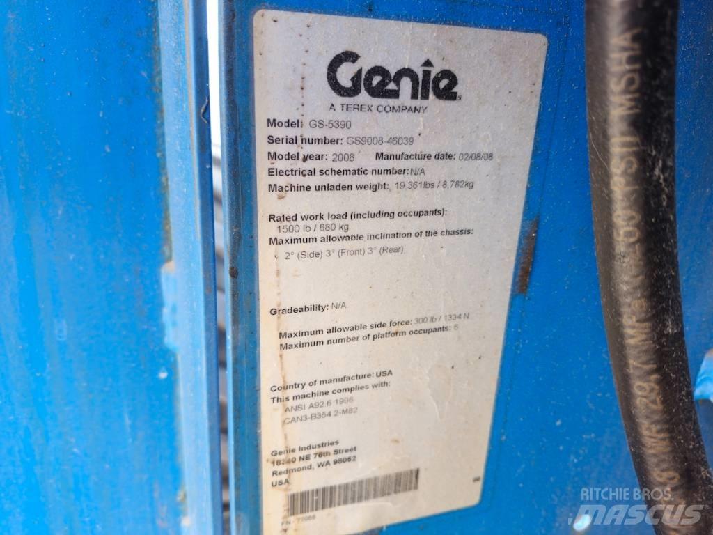 Genie GS-5390 Ножничные подъемники