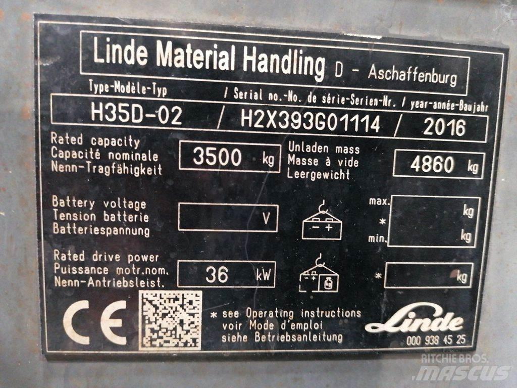 Linde H35D-02 Дизельные погрузчики