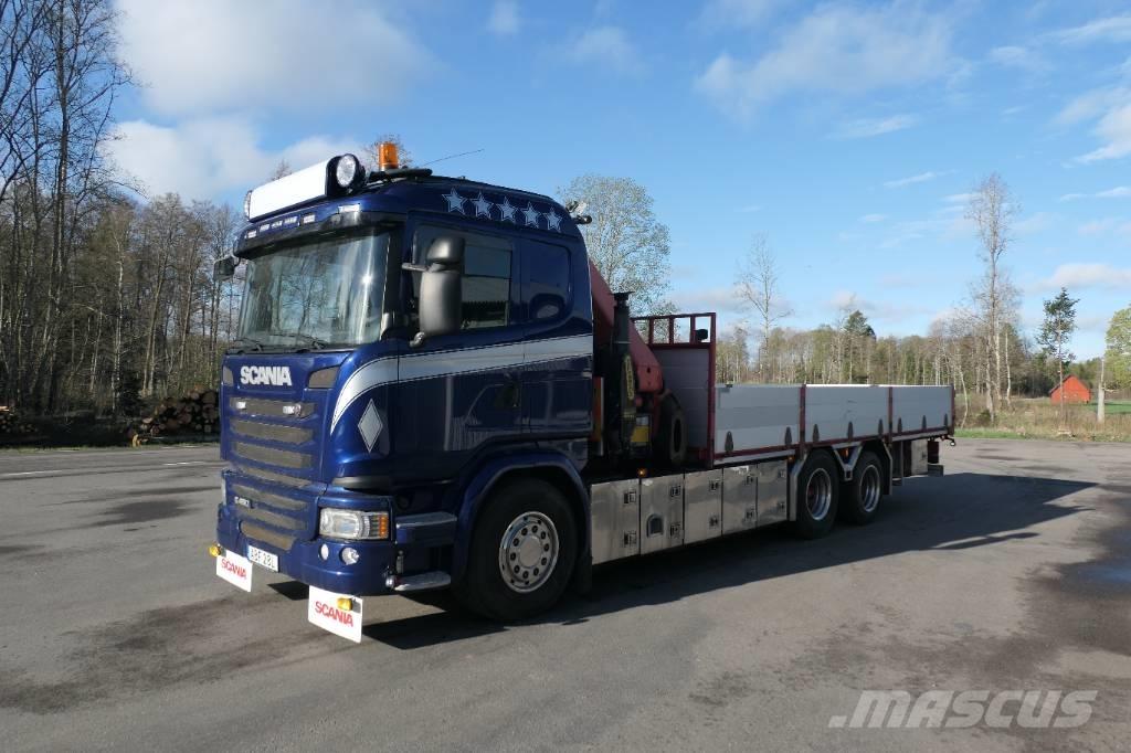 Scania G450 6x2 Автомобильные краны
