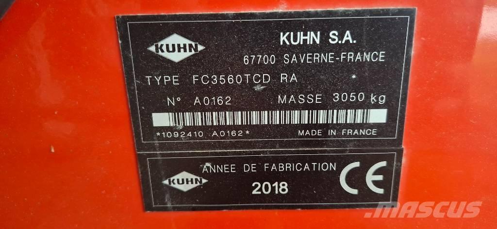 Kuhn FC 3560 TCD RD Косилки плющилки