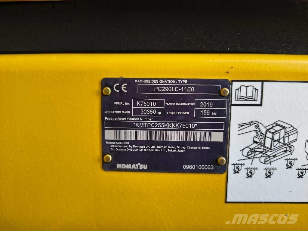 Komatsu PC 290 LC-11 Гусеничные экскаваторы