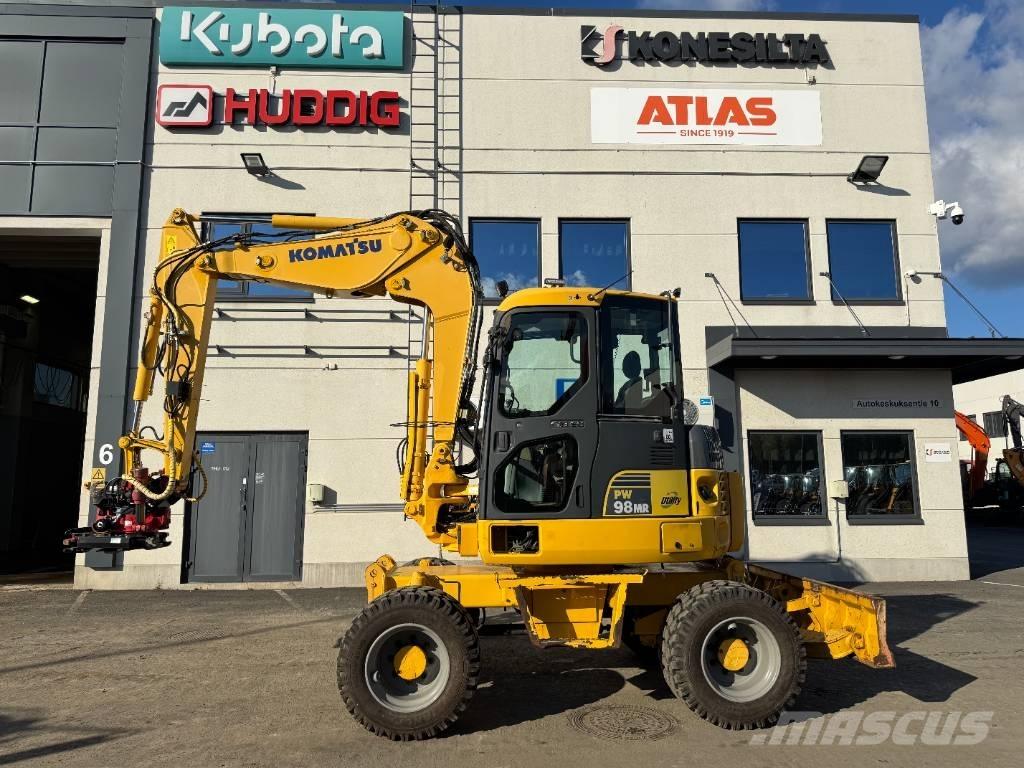 Komatsu PW 98 MR-6 Колёсные экскаваторы