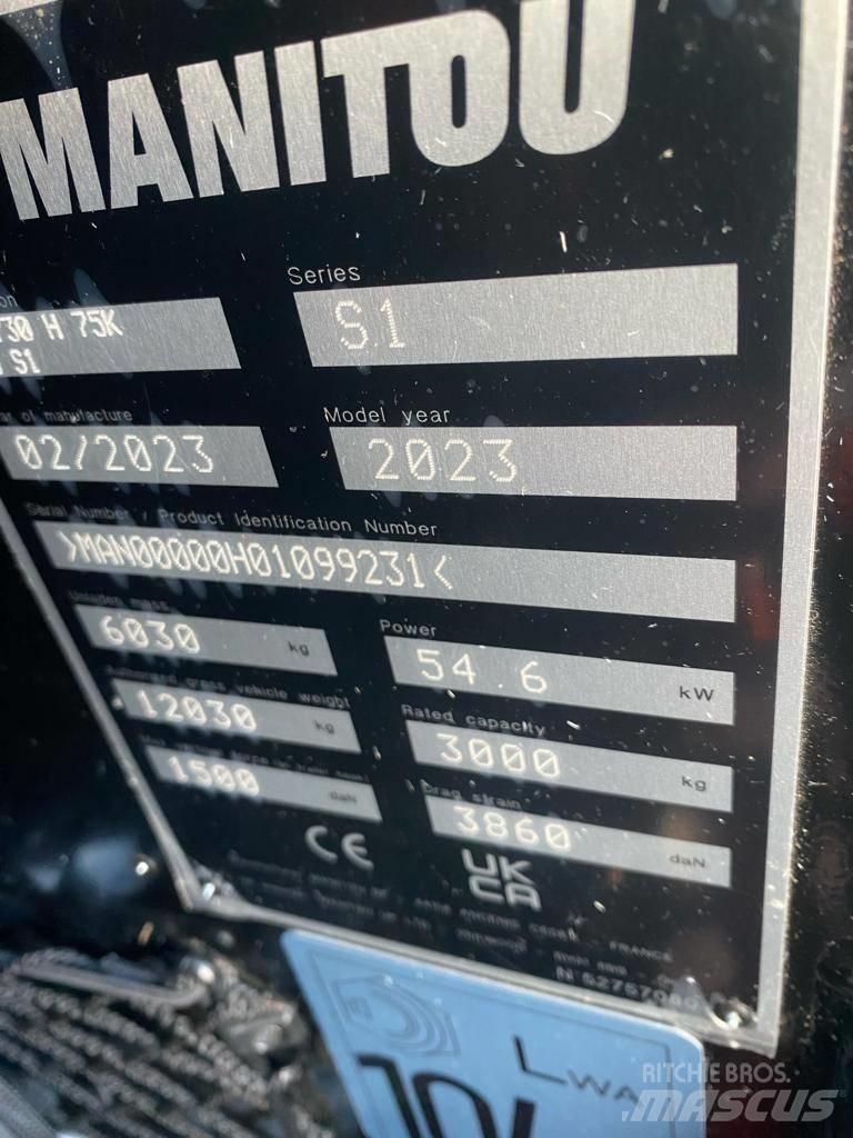 Manitou MT730H Телескопические погрузчики