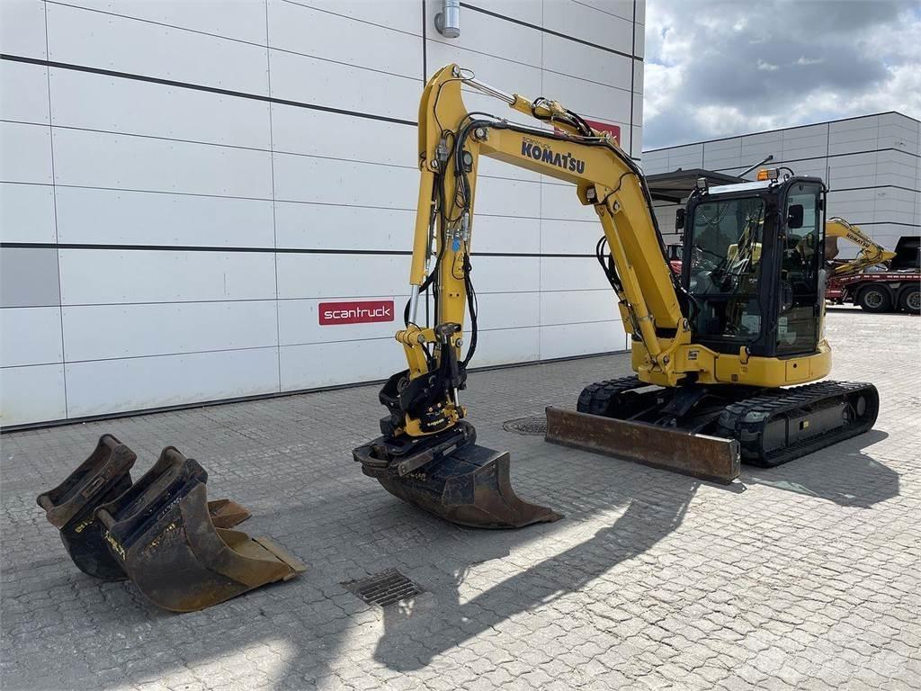 Komatsu PC55MR-5 Колёсные экскаваторы