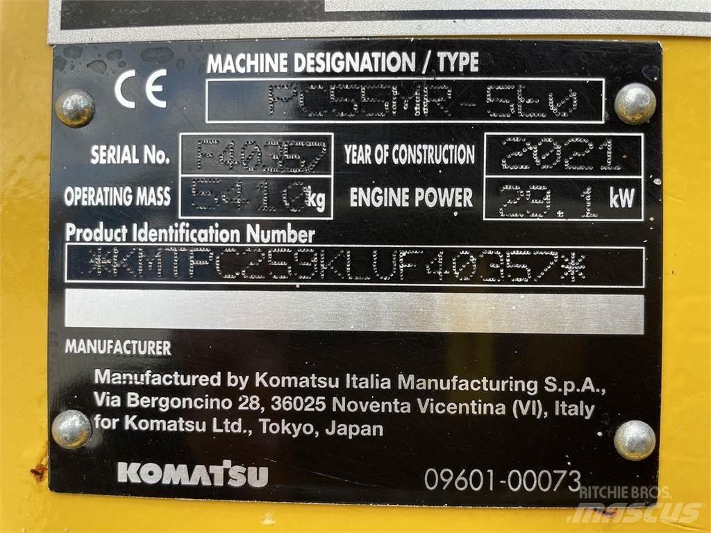 Komatsu PC55MR-5 Колёсные экскаваторы