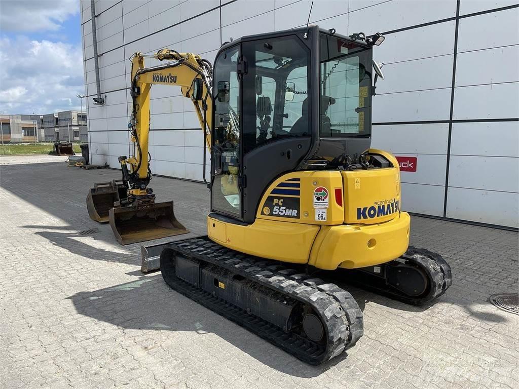 Komatsu PC55MR-5 Колёсные экскаваторы
