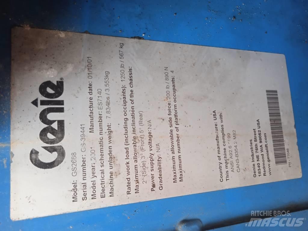 Genie GS 2668 RT Ножничные подъемники