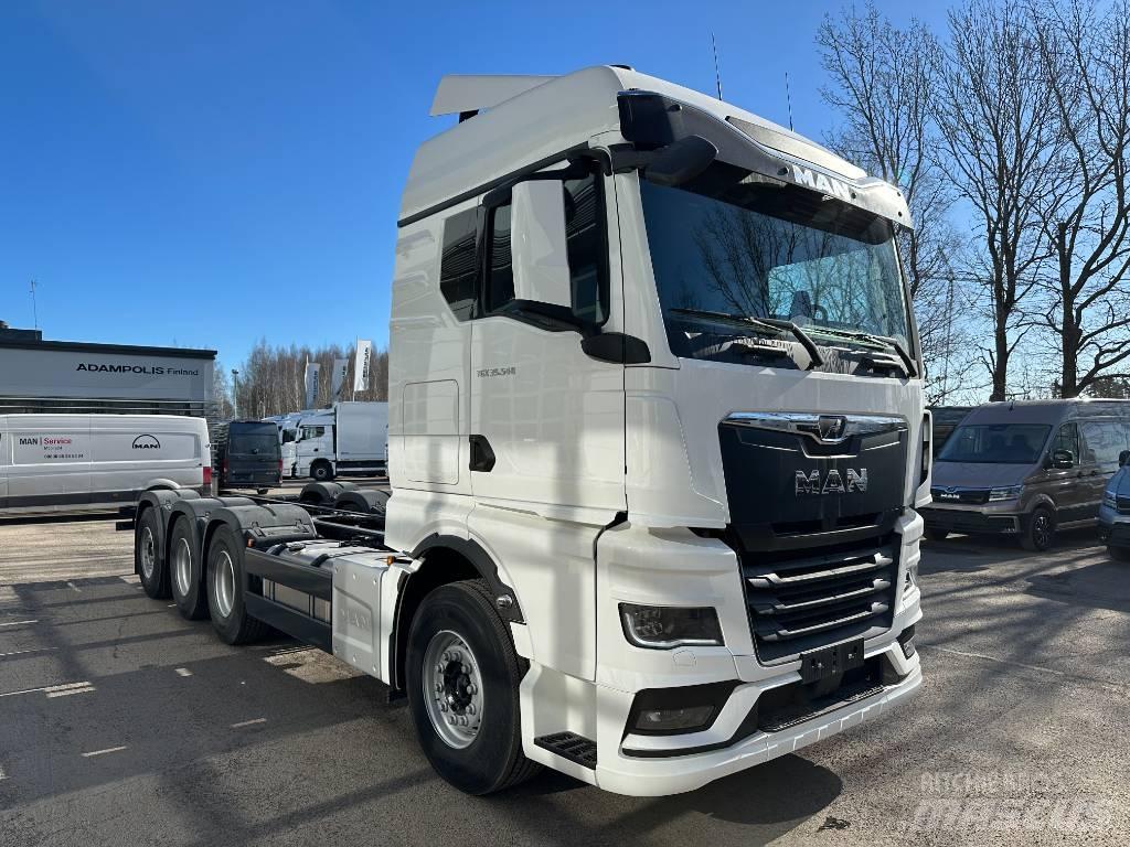 MAN TGX 35.540 8X4-4 Шасси с кабиной