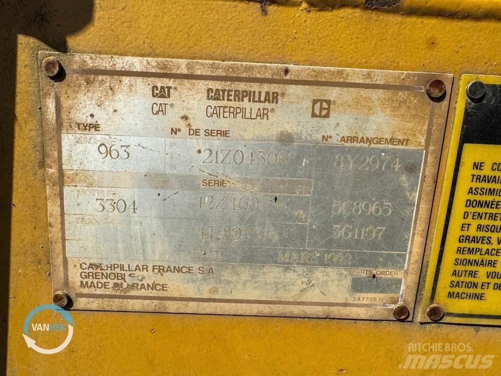 CAT 963 Гусеничные фронтальные погрузчики