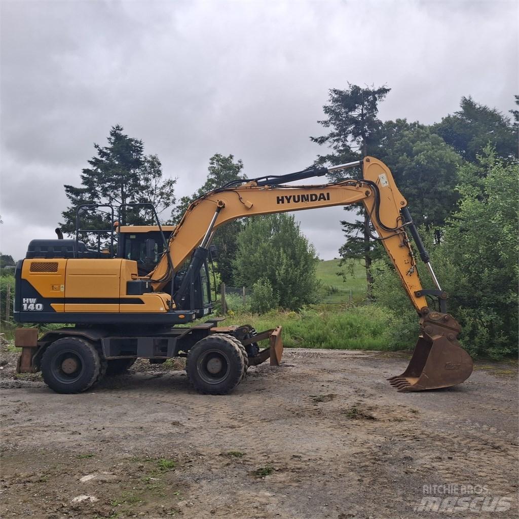 Hyundai HW 140 A Колёсные экскаваторы