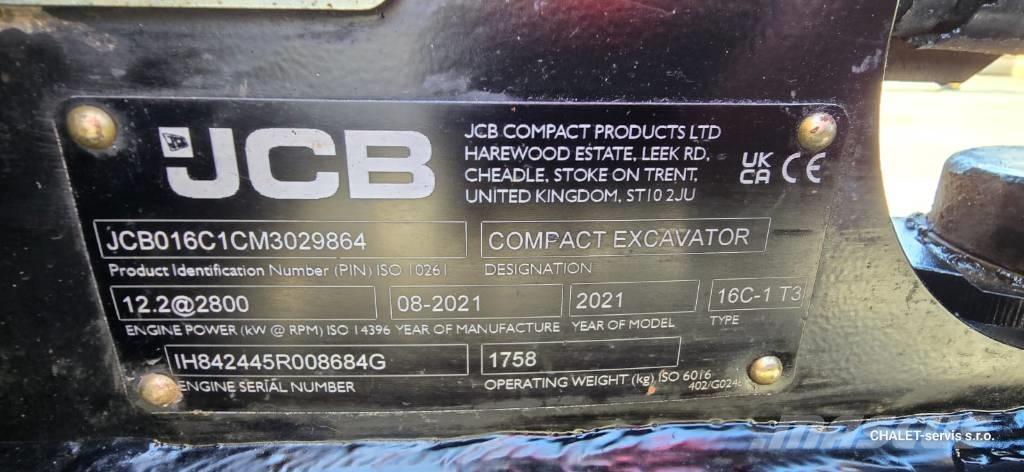 JCB 16 C-1 Мини-экскаваторы