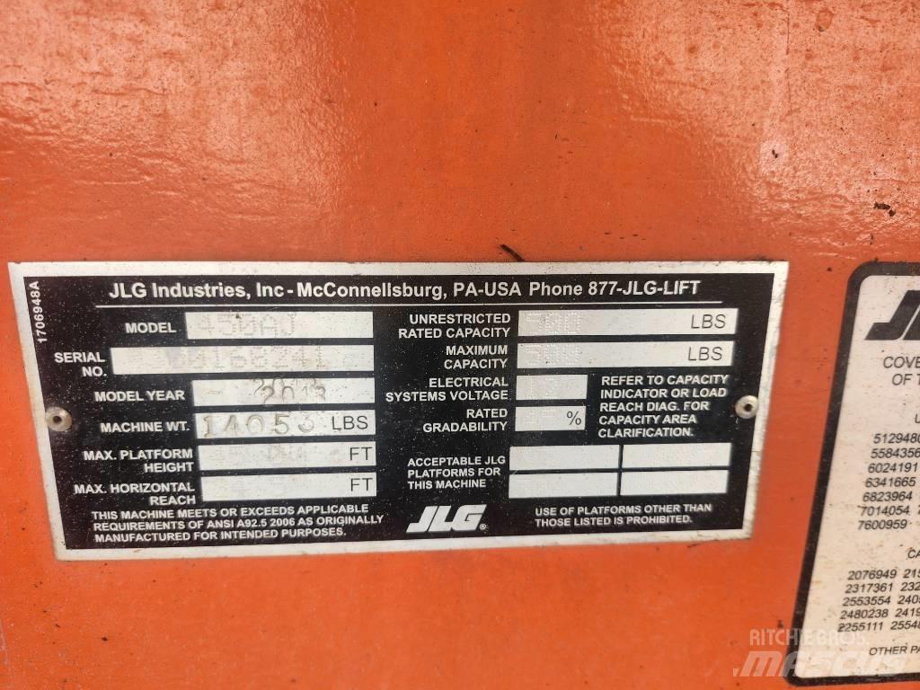 JLG 450 AJ Коленчатые подъемники