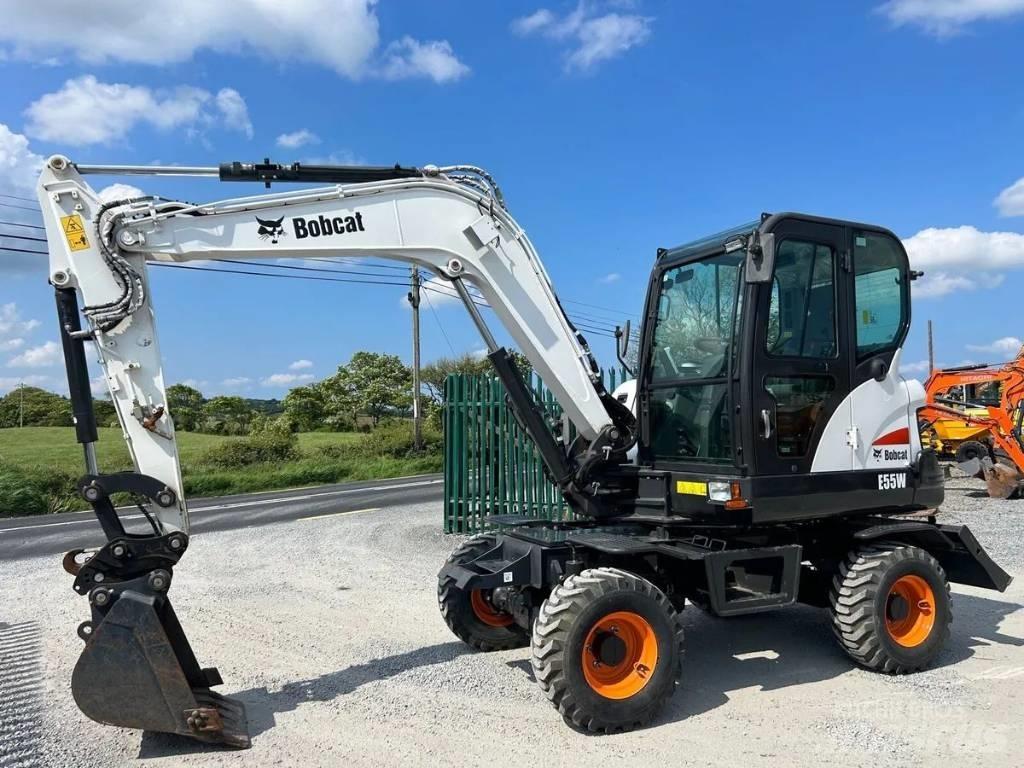Bobcat E 55 W Колёсные экскаваторы