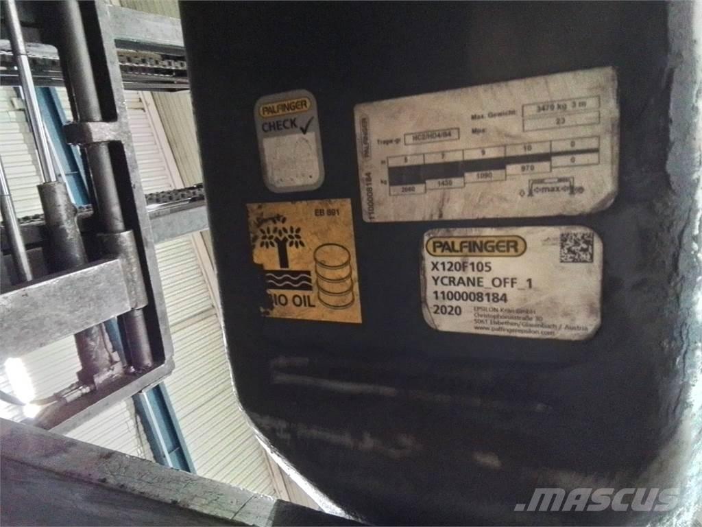 Palfinger X120f105 Манипуляторы для форвардеров
