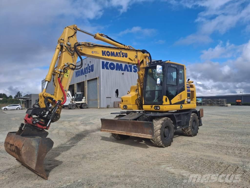Komatsu PW158-11 Колёсные экскаваторы
