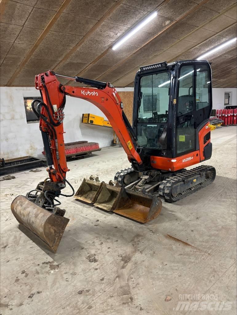 Kubota KX 19-4 Мини-экскаваторы