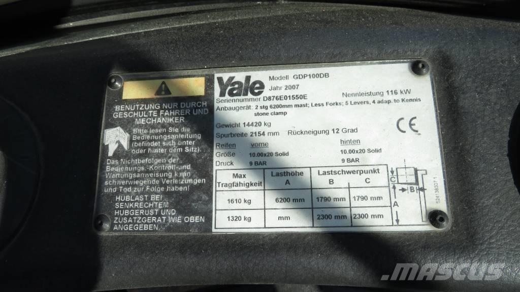 Yale GDP 100 DB Дизельные погрузчики