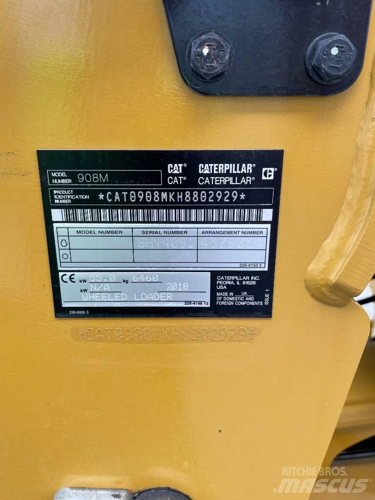 CAT 908 M Фронтальные погрузчики