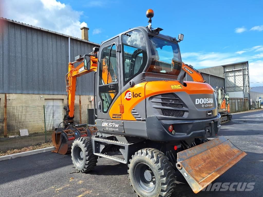 Doosan DX 57 W Колёсные экскаваторы