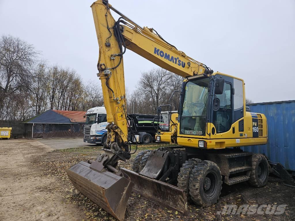 Komatsu PW 160-8 Колёсные экскаваторы