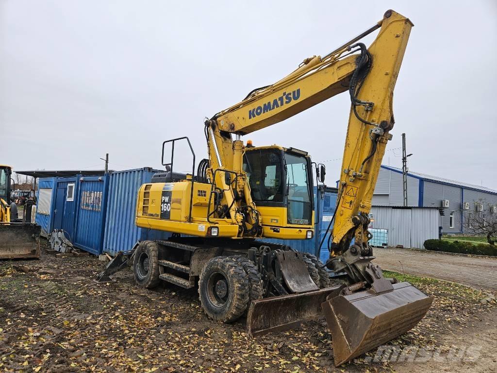 Komatsu PW 160-8 Колёсные экскаваторы