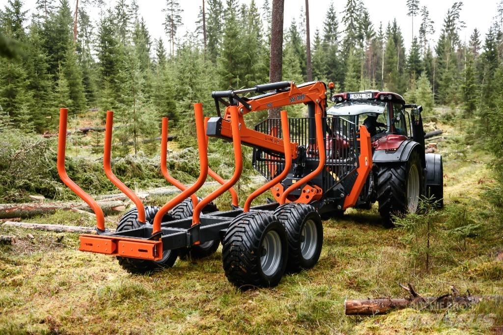  MTM 14T 7300 Лесные прицепы