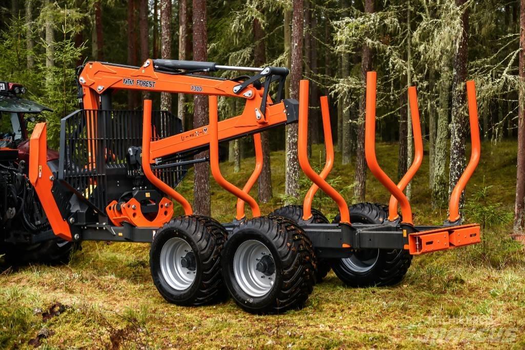  MTM 14T 7300 Лесные прицепы