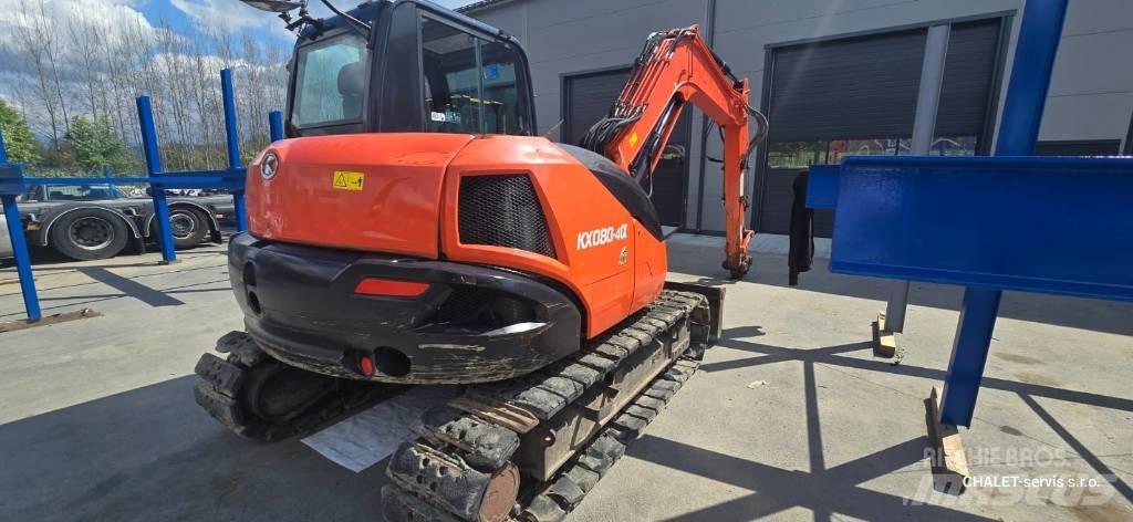 Kubota KX 080-4 CX Малые экскаваторы 7т-12т