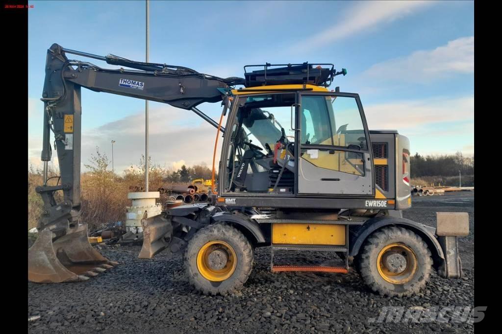 Volvo EWR 150 E Колёсные экскаваторы