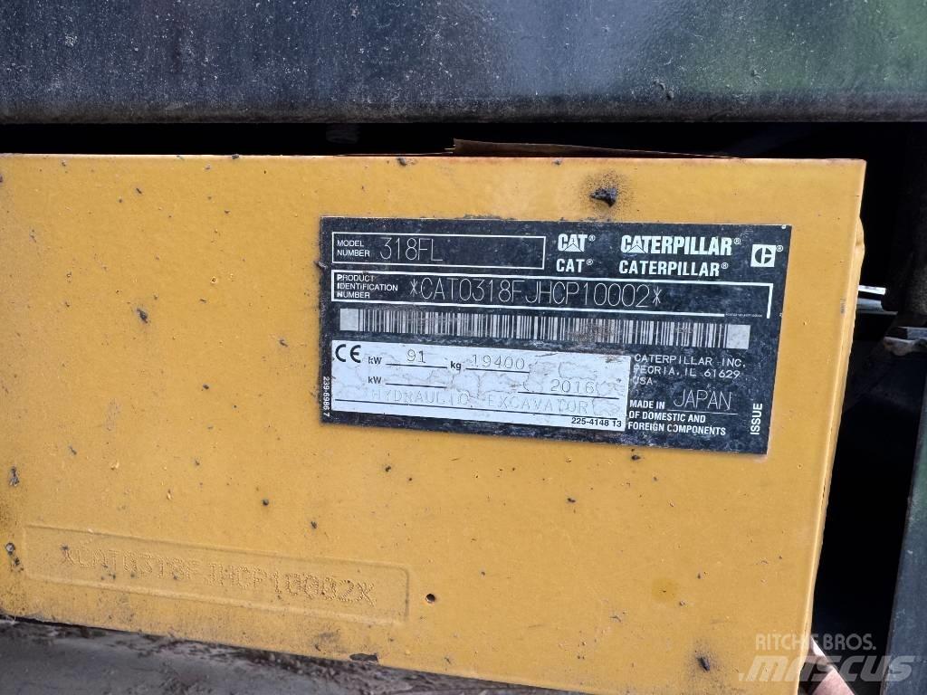 CAT 318 FL Гусеничные экскаваторы