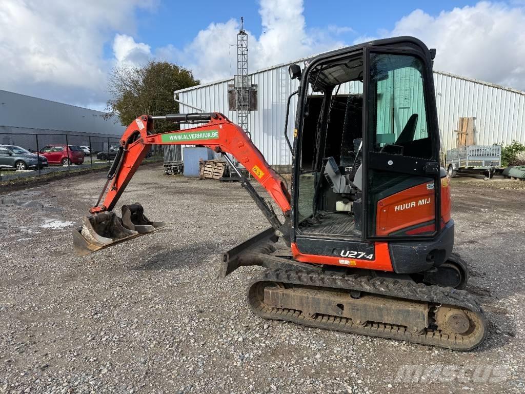 Kubota U 27-4 Мини-экскаваторы