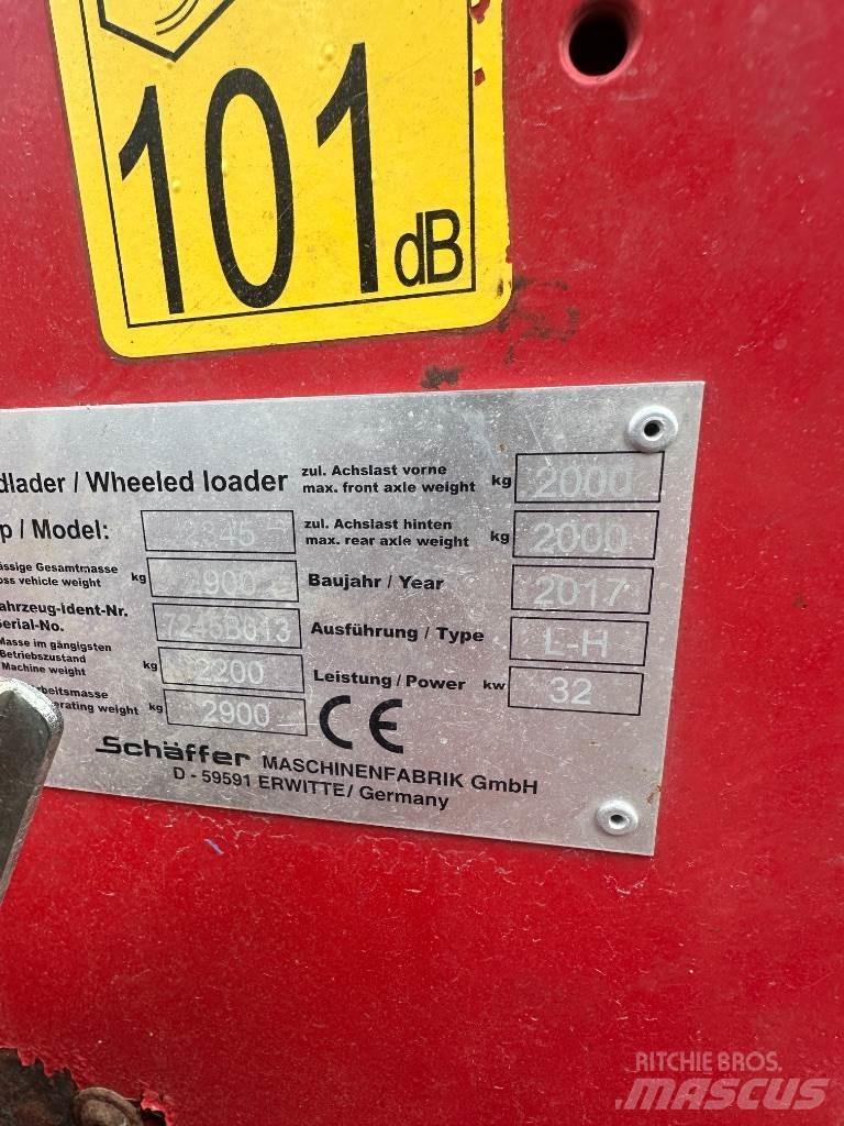 SCHAEFER 2345 Многофункциональные сельскохозяйственные погрузчики