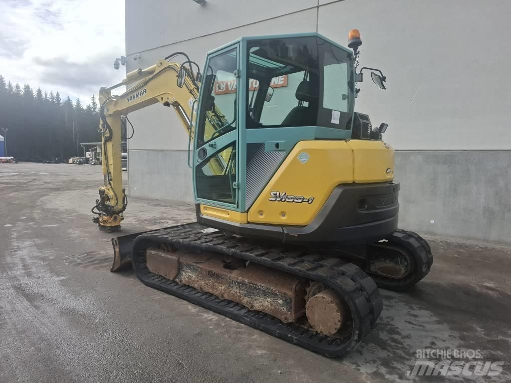 Yanmar SV 100-1A Малые экскаваторы 7т-12т