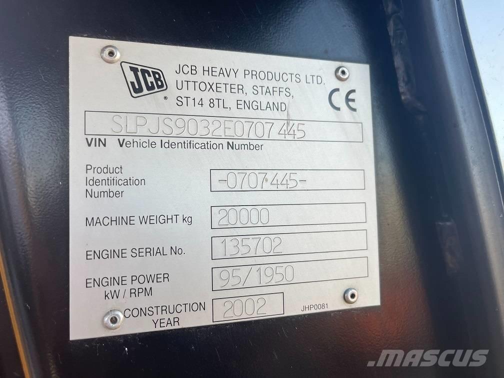 JCB JS 200 Гусеничные экскаваторы