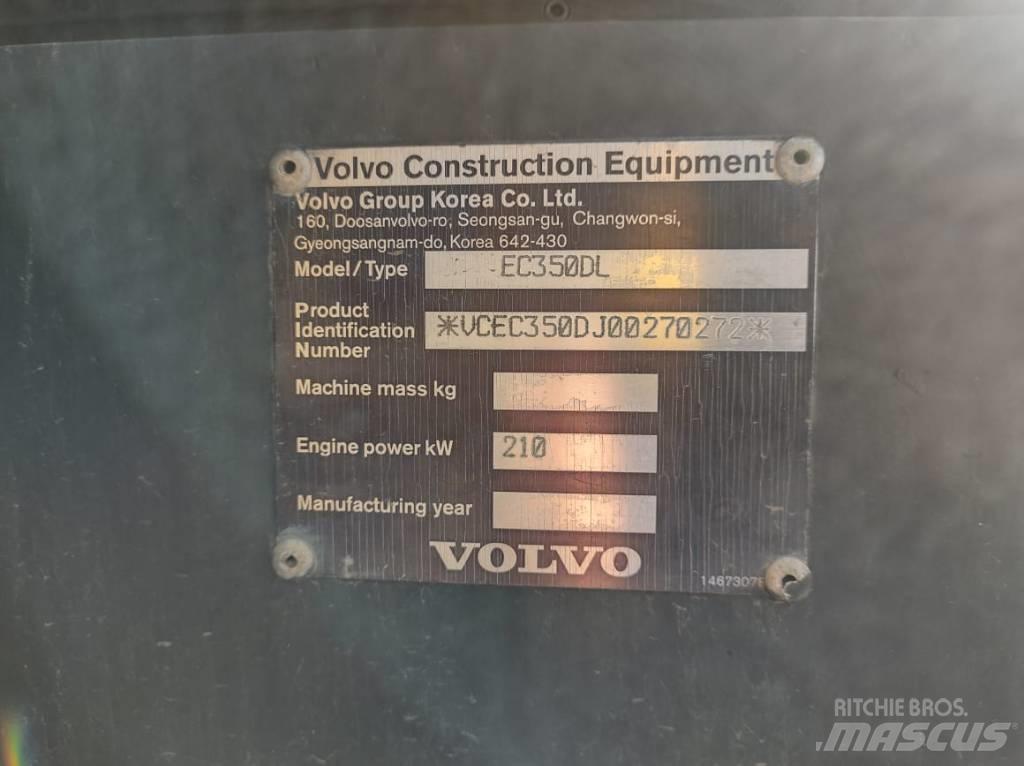 Volvo EC350DL Гусеничные экскаваторы