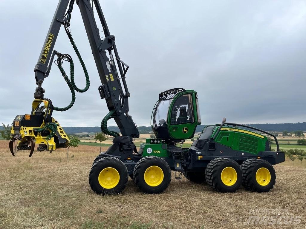 John Deere 1170G Харвестеры