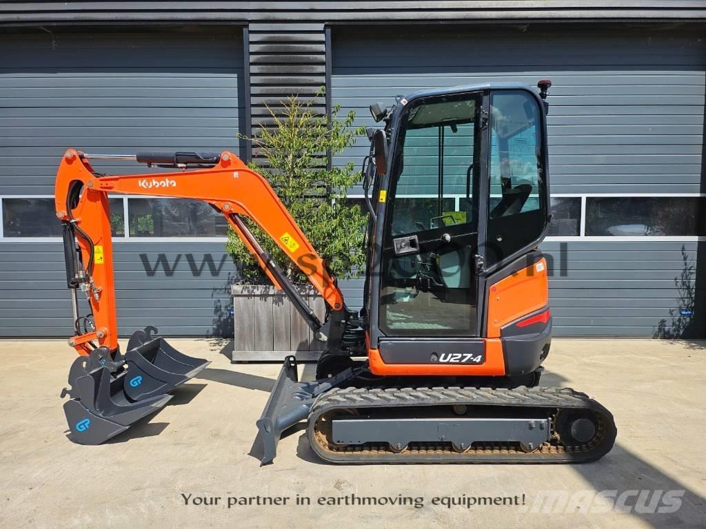 Kubota U 27-4 Мини-экскаваторы