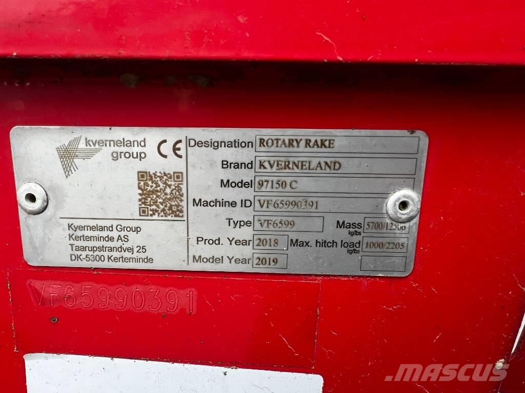 Kverneland 97150C Рядковые косилки
