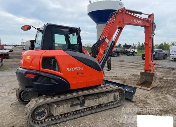 Kubota KX080-4S2 Гусеничные экскаваторы