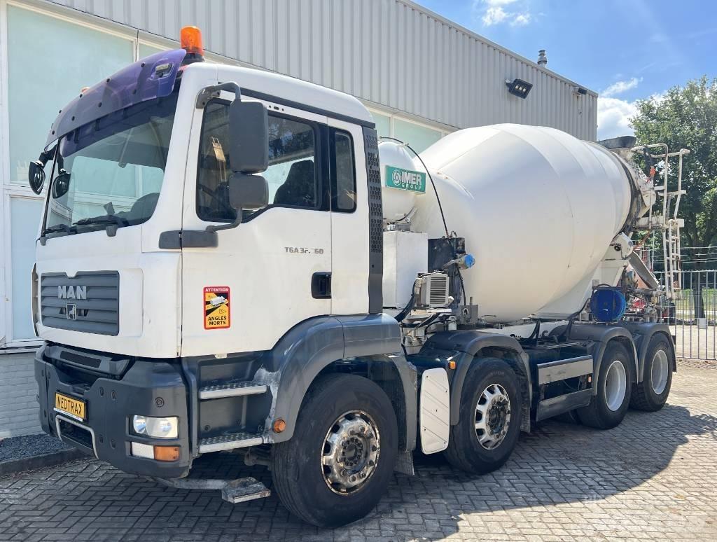 MAN TGA 32.360       9m3 Автобетоносмесители