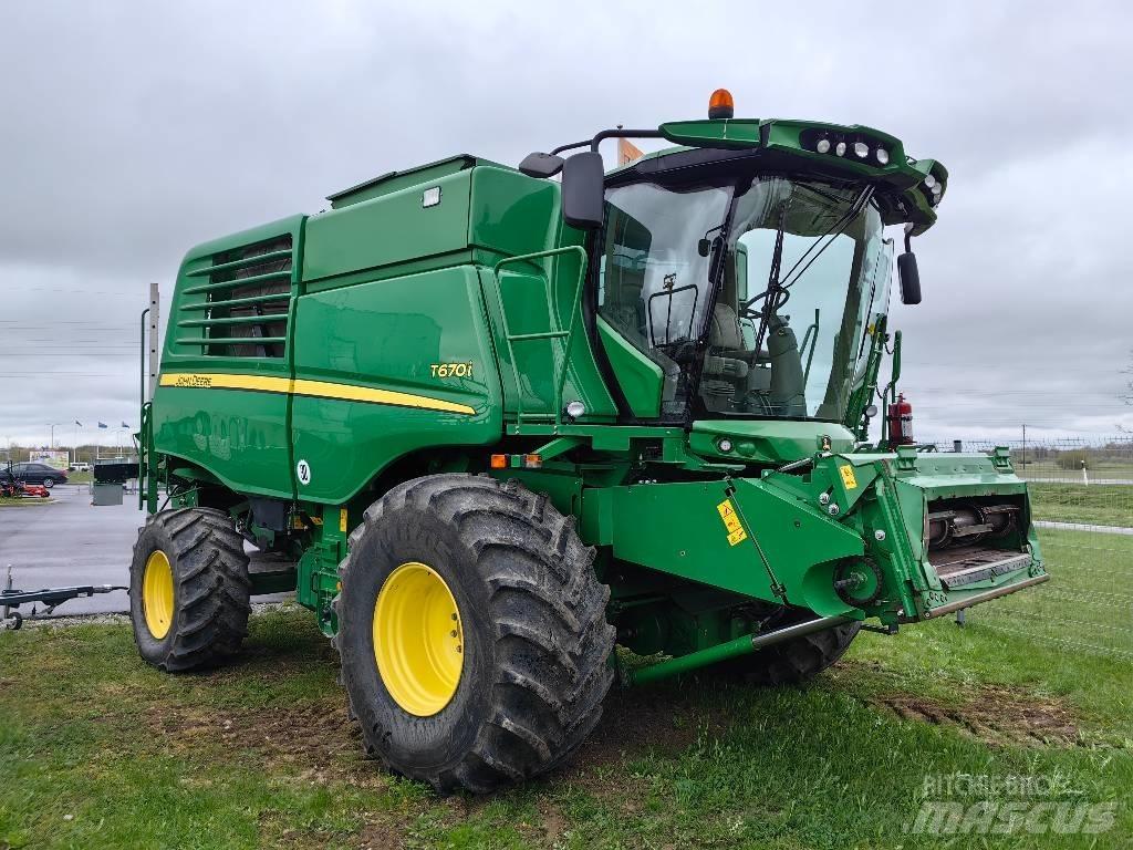John Deere T 670 i Зерноуборочные комбайны