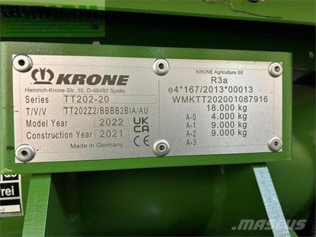 Krone mx 370 gl Прицепы перегрузчики зерна