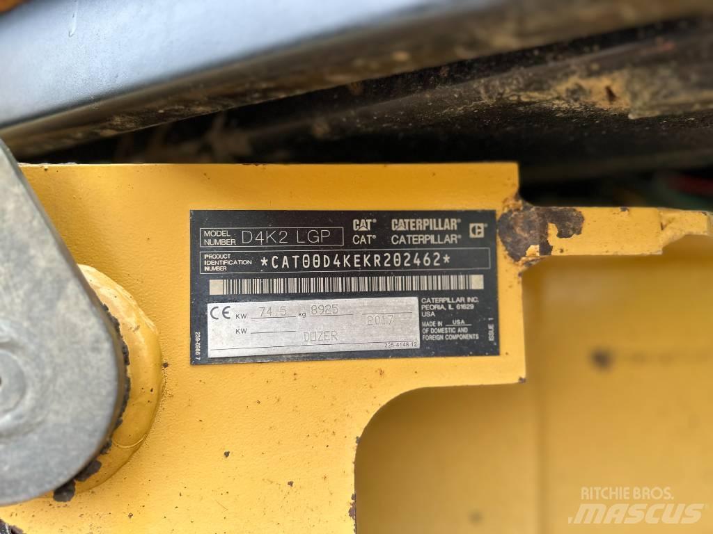 CAT D 4 K 2 LGP Гусеничные бульдозеры
