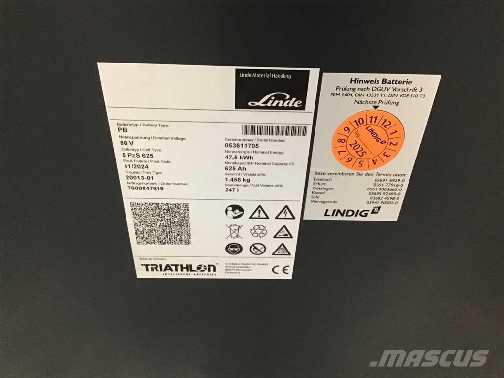 Linde E35L Электропогрузчики