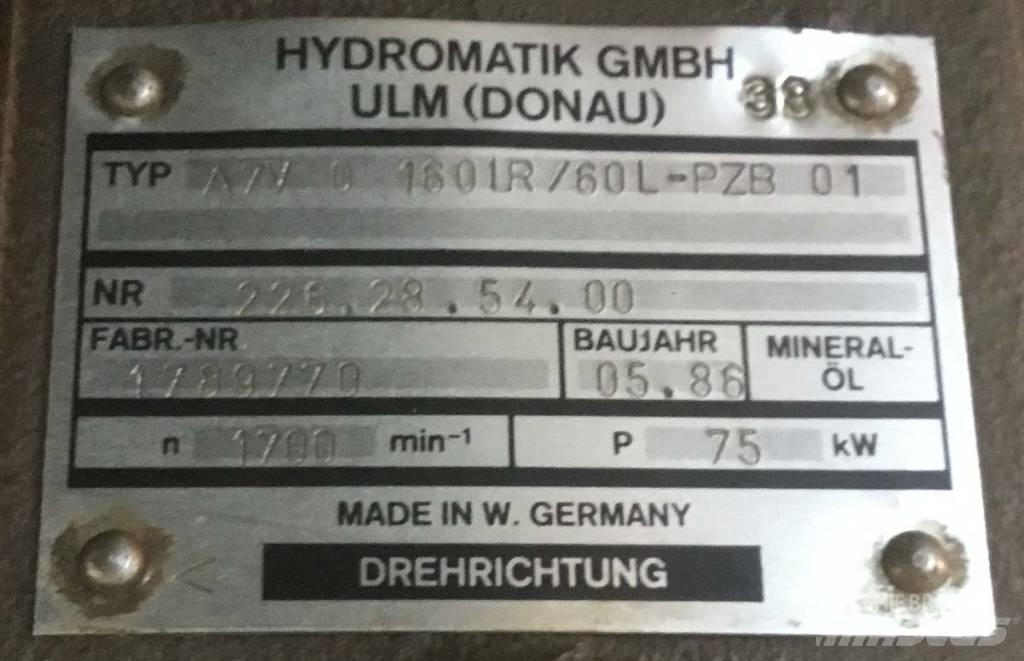 Hydromatik A7V0160LR Гидравлическая система
