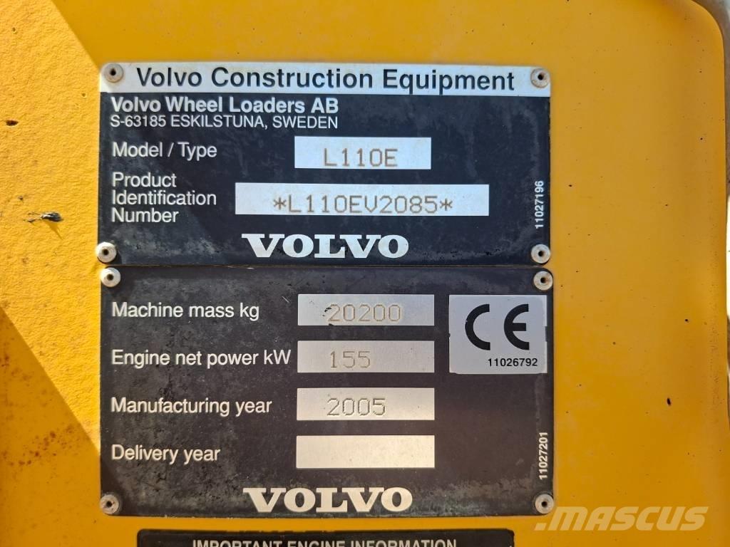 Volvo L 110 E Фронтальные погрузчики